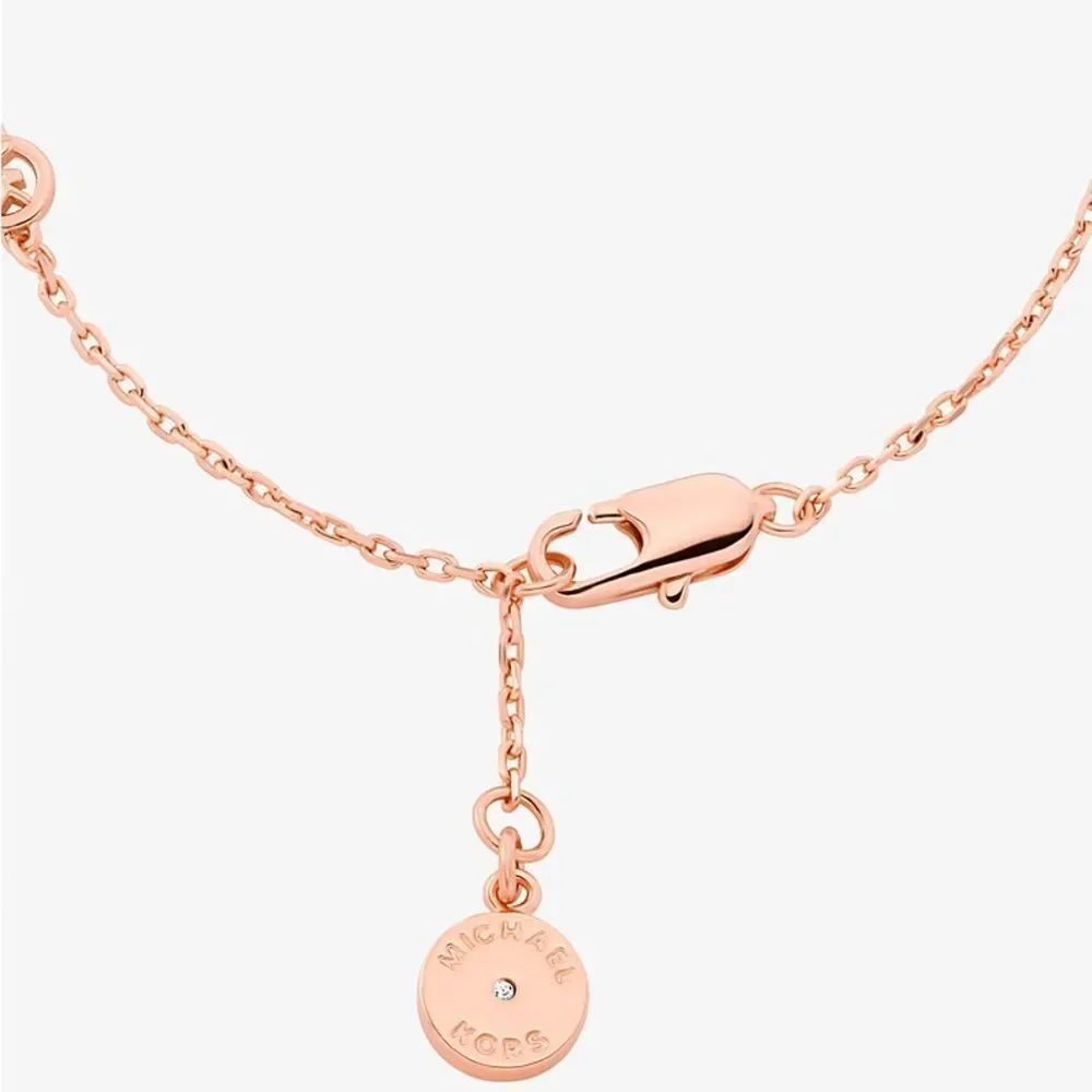 New MICHAEL KORS Rose Gold CZ Bracelet